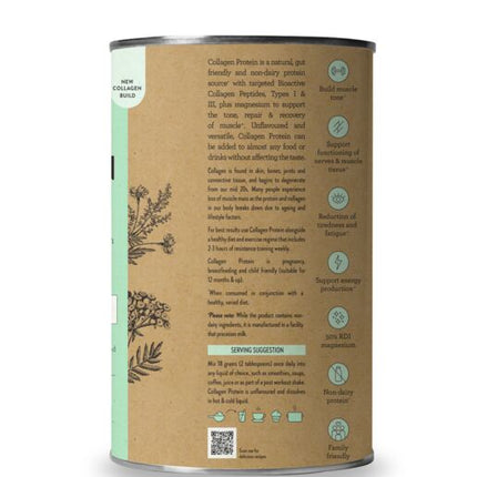 Nutra Naturals Collagen Protein Unflavoured 450g