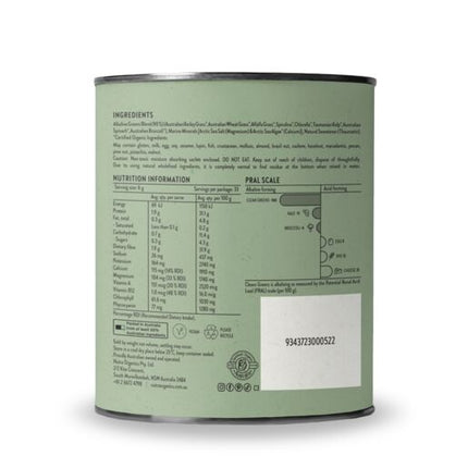 Nutra Naturals Clean Greens 200g