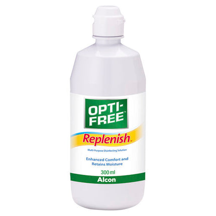 Opti-Free Replenish Contact Lens Solution TWIN pack 300ml x 2