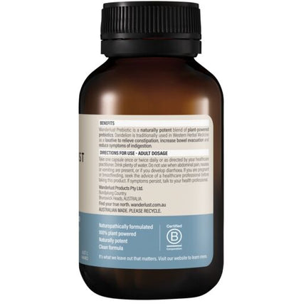 Wanderlust Prebiotic 60 Capsules