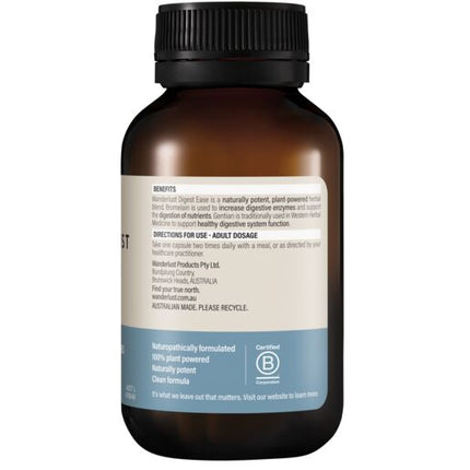 Wanderlust Digest Ease 60 Capsules
