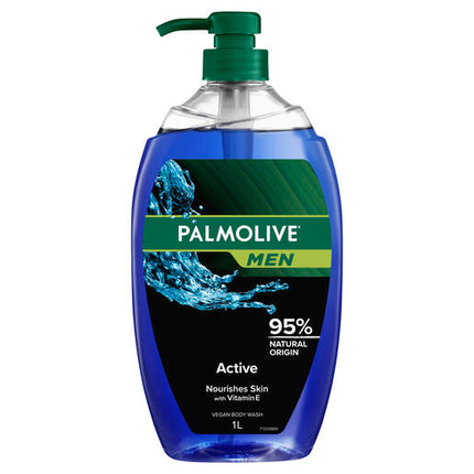 Palmolive Shower Gel 1L Mens Active