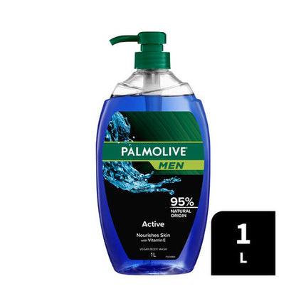 Palmolive Shower Gel 1L Mens Active