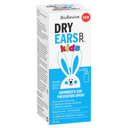 BioRevive DryEars Kids Swimmer Ear Prevention Spray 30mL