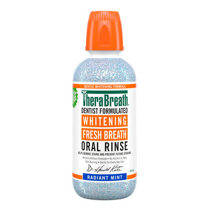 TheraBreath Whitening Mouthwash 473ml