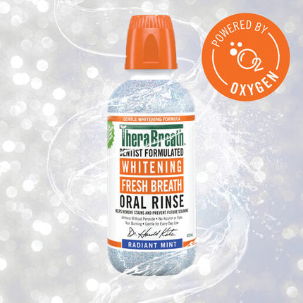 TheraBreath Whitening Mouthwash 473ml