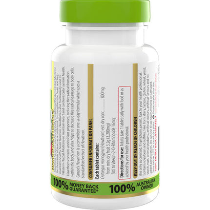 Caruso's Natural Health Hawthorn 60 Tablets