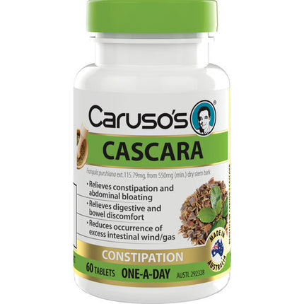 Caruso's Natural Health Cascara 60 Tablets
