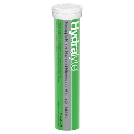 Hydralyte Pineapple Breeze Effervescent Electrolyte Tablets 20