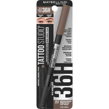 Maybelline Tattoo Brow 36H Pencil eyebrow pencil 05 Medium Brown 5g
