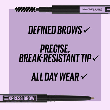 Maybelline Brow Ultra Slim Brow Pencil 4.5 Ash Brown