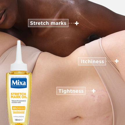 Mixa Stretch Mark Oil with Omega 6 & 9 Hypoallergenic 100ml