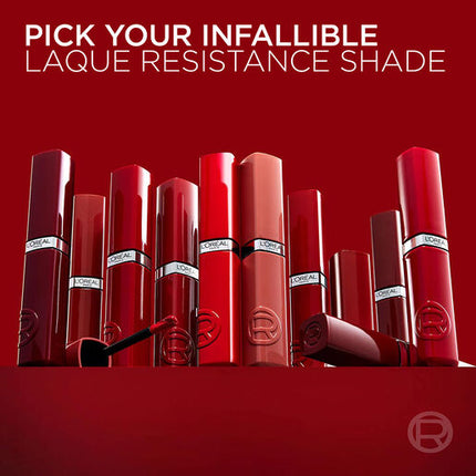 L'Oréal Paris Infallible Lacque Resistance Lacquer-Like Shine Finish 16H Longwear 420 Rouge Paris 5ml