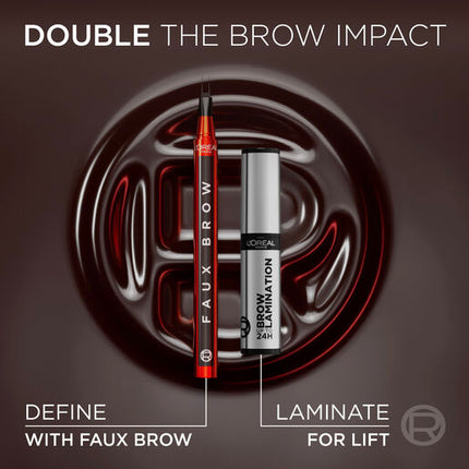 L'oreal Infallible Faux Brow Pencil Ebony Black
