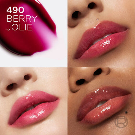 L'Oréal Paris Lip Gloss Plump Ambition Hyaluron Lip Oil 490 Berry Jolie