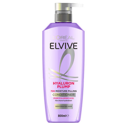L'Oréal Paris Elvive Hyaluron Plump 72H Moisture Filling Conditioner 800ml