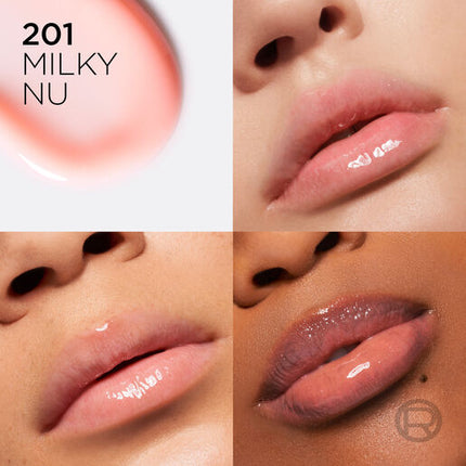 L'Oréal Paris Lip Gloss Plump Ambition Hyaluron Lip Oil 201 Milky