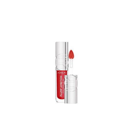 L'Oréal Paris Lip Gloss Plump Ambition Hyaluron Lip Oil 380 Rouge In Love