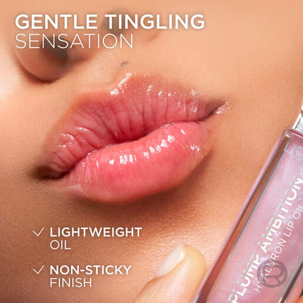 L'Oréal Paris Lip Gloss Plump Ambition Hyaluron Lip Oil 380 Rouge In Love