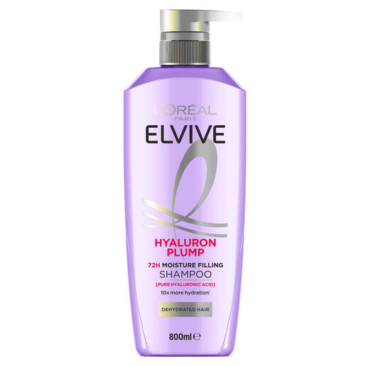 L'Oréal Paris Elvive Hyaluron Plump 72H Moisture Filling Shampoo 800ml
