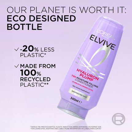 L'Oréal Paris Elvive Hyaluron Plump 72H Moisture Filling Conditioner 800ml