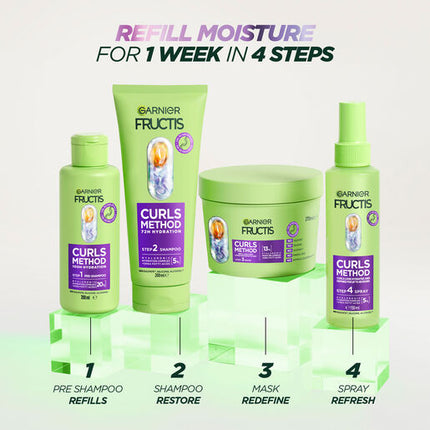 Garnier Fructis Curls Method Shampoo 200ml