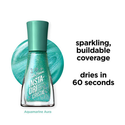 Sally Hansen Insta-Dri Nail Polish Crystal Collection Aquamarine Aura