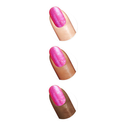Sally Hansen Insta-Dri Nail Polish Crystal Collection Pink Charm Stone