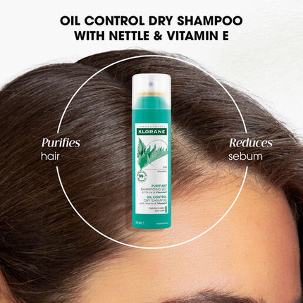 Klorane Dry Shampoo with Nettle & Vitamin E 150ml