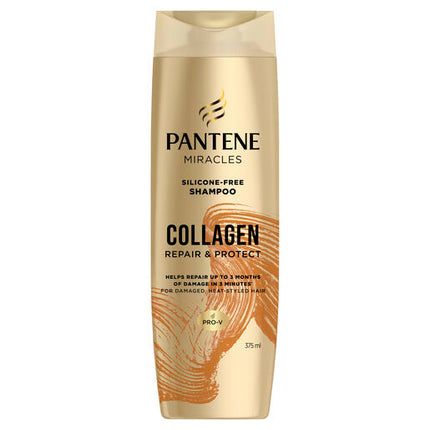 Pantene Miracles Collagen Repair & Protect Silicone-Free Shampoo 375ml