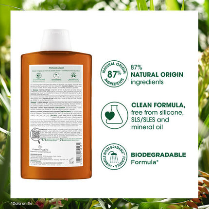 Klorane Anti-Dandruff Rebalancing Shampoo with Galangal 400ml