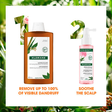 Klorane Anti-Dandruff Rebalancing Shampoo with Galangal 400ml