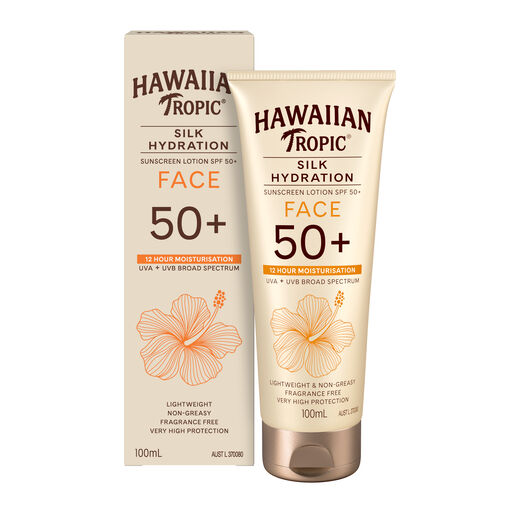Hawaiian Tropic Silk Hydration Free Sunscreen Lotion SPF50+ 100mL