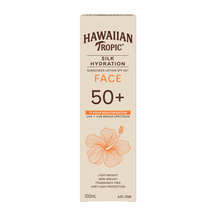 Hawaiian Tropic Silk Hydration Free Sunscreen Lotion SPF50+ 100mL