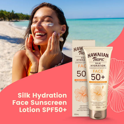 Hawaiian Tropic Silk Hydration Free Sunscreen Lotion SPF50+ 100mL