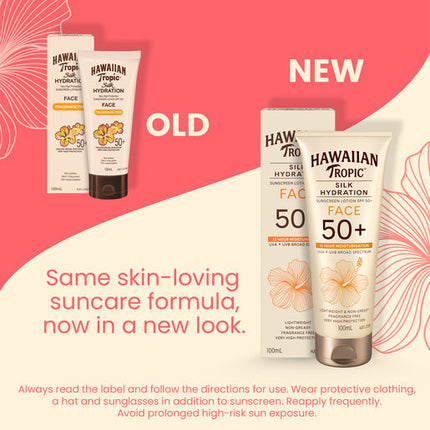 Hawaiian Tropic Silk Hydration Free Sunscreen Lotion SPF50+ 100mL