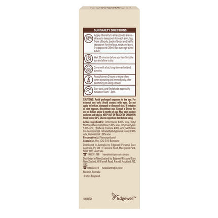 Hawaiian Tropic Silk Hydration Face Fluid Sunscreen Lotion SPF50+ 50 ml