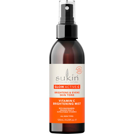 Sukin Glow Active-C Vitamin C Brightening Facial Mist 125ml