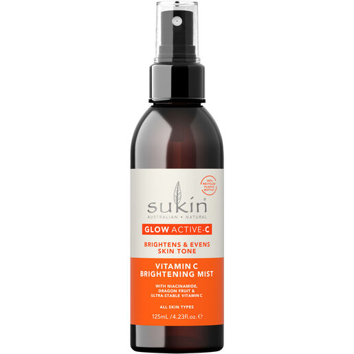 Sukin Glow Active-C Vitamin C Brightening Facial Mist 125ml