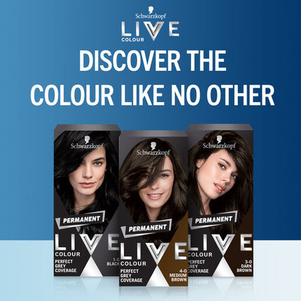 Schwarzkopf LIVE Colour Permanent 4.0 Medium Brown