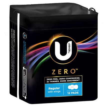 U By Kotex Zero Regular Wing 12
