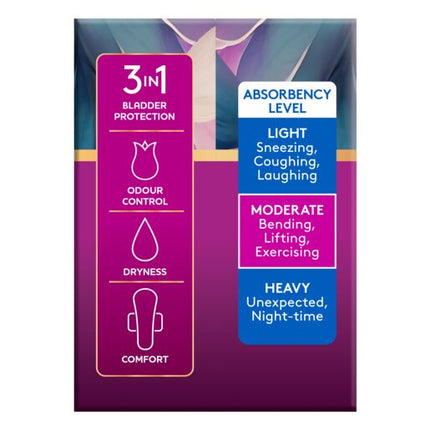 Poise Livefree Pad Regular Wing 14
