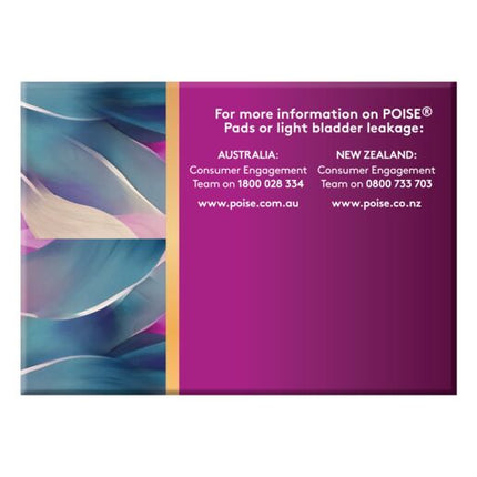 Poise Livefree Pad Regular Wing 14