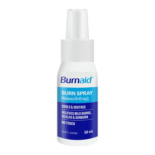 Mundicare Burnaid Burn Gel Spray 50ml