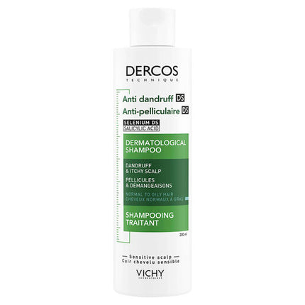 Vichy Dercos Anti Dandruff Shampoo for Normal to Oily Hair 200ml