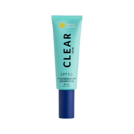Cancer Council Clear Skin SPF50 50mL