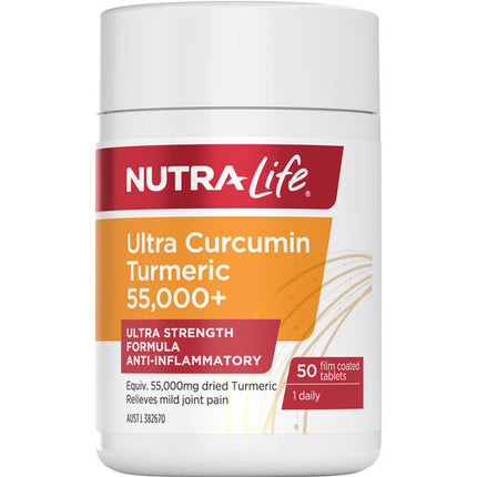 Nutra-Life Ultra Curcumin Turmeric 55,000+ Tablets 50