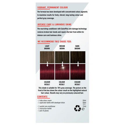 Schwarzkopf LIVE Colour Permanent 5.89 Dark Ruby Red