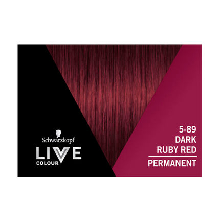Schwarzkopf LIVE Colour Permanent 5.89 Dark Ruby Red