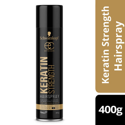 Schwarzkopf Extra Care Keratin Strength Hairspray 400g